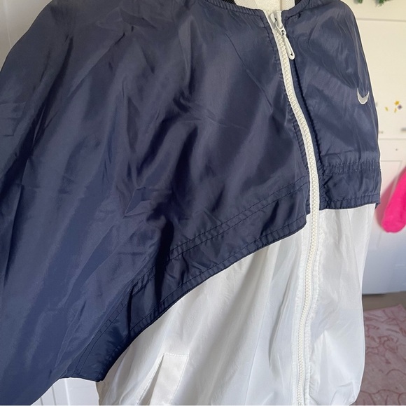 Vintage 90s Nike Windbreaker Zip Jacket - Size Medium - Picture 3 of 14